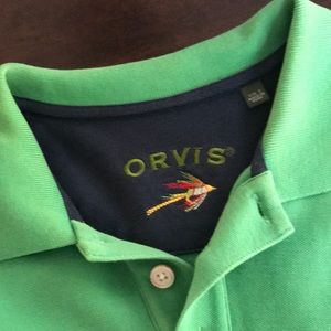 Orvis polo shirt